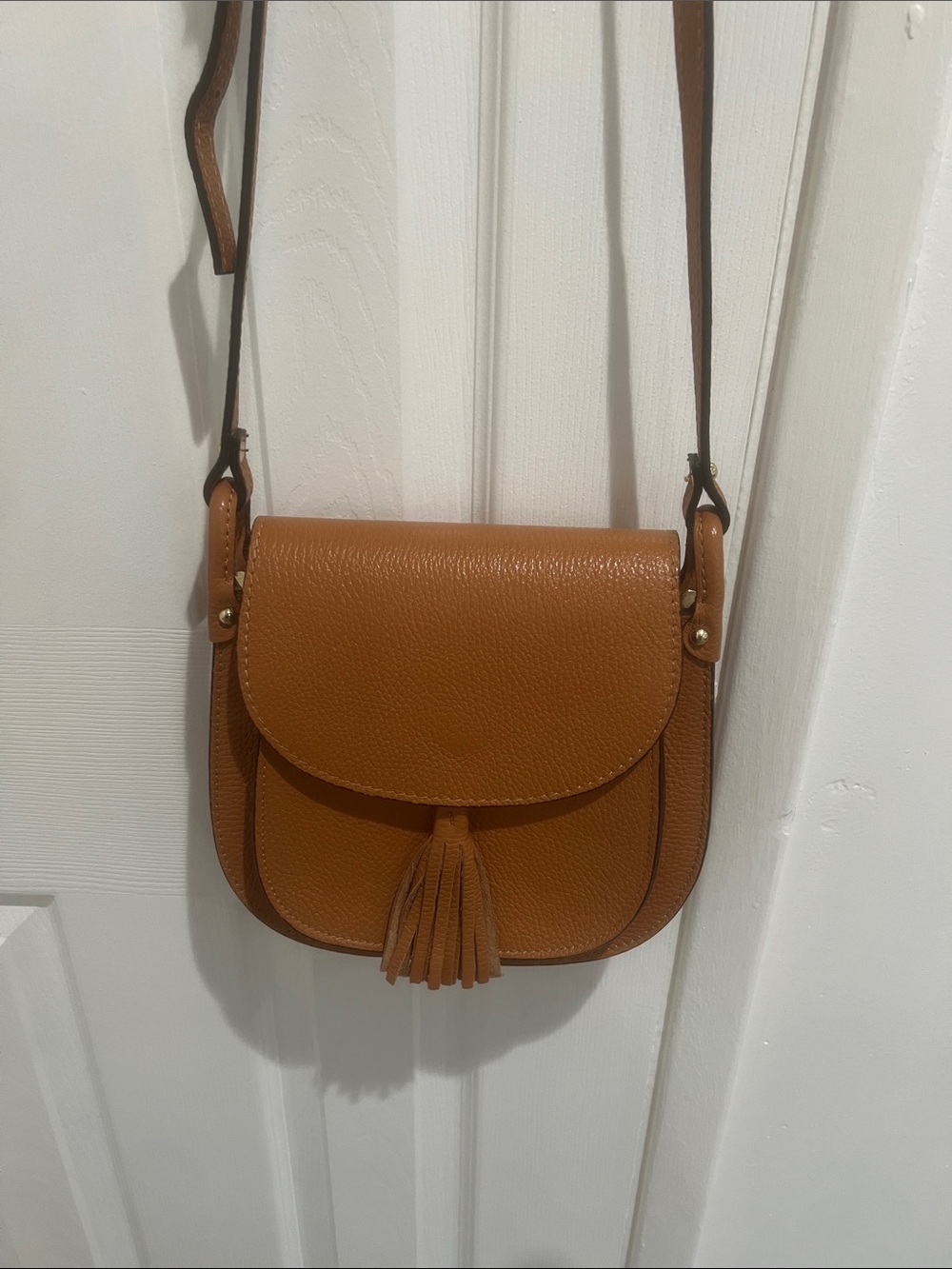 Genuine Italian Leather Crossbody